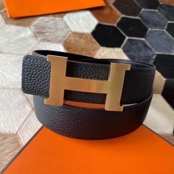 Hermes leather belt