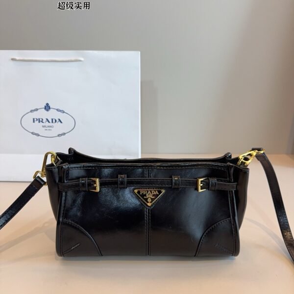 Prada soft lux shoulder 25cm